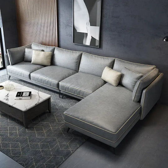 SPOALE Modern Leathaire Sofa