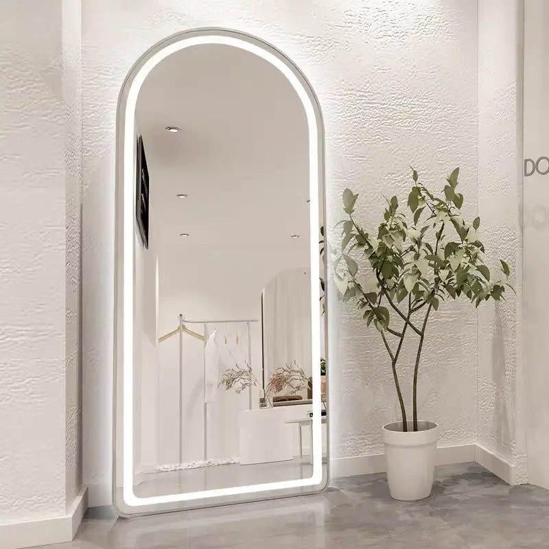 HARBOUR Modern LED Standing Mirror