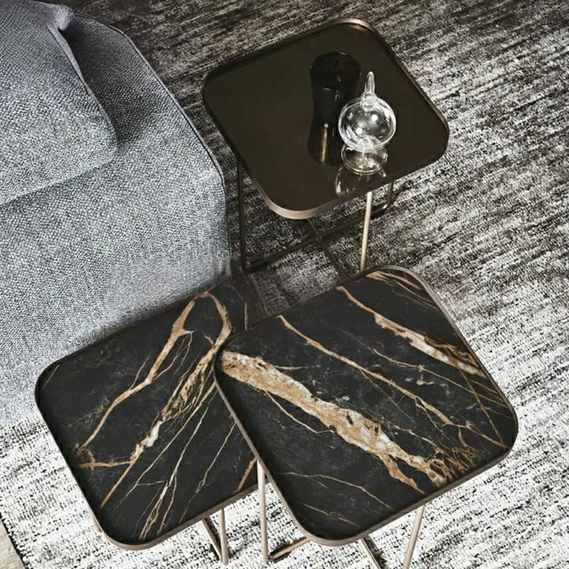 CHIUP Modern Marble Side Table