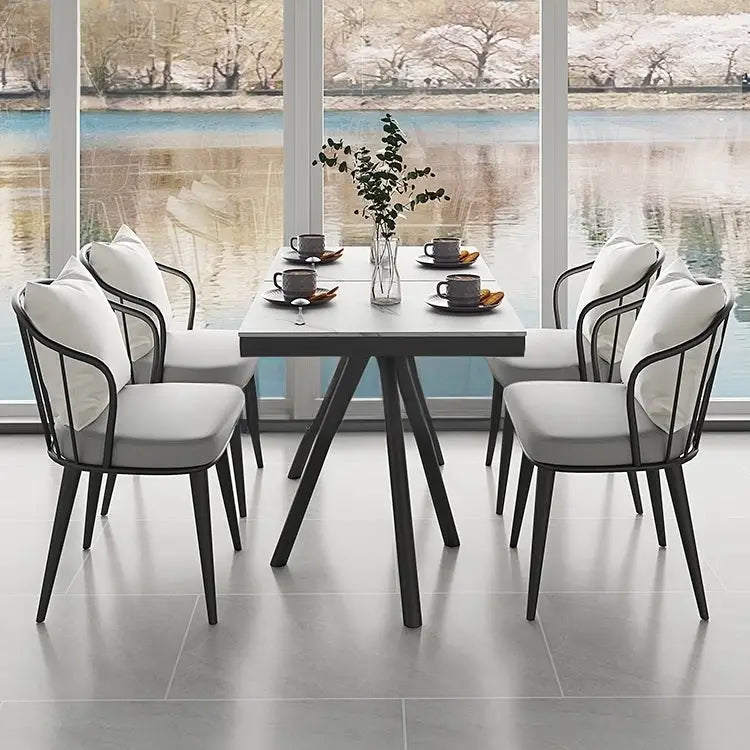 GOLDEN Modern Slate Dining Table