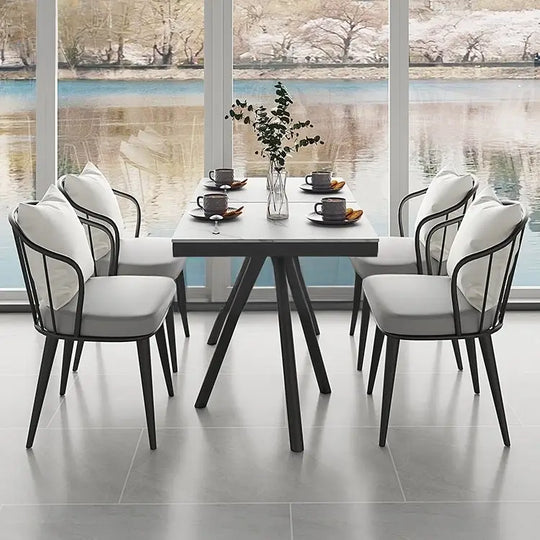 GOLDEN Modern Slate Dining Table