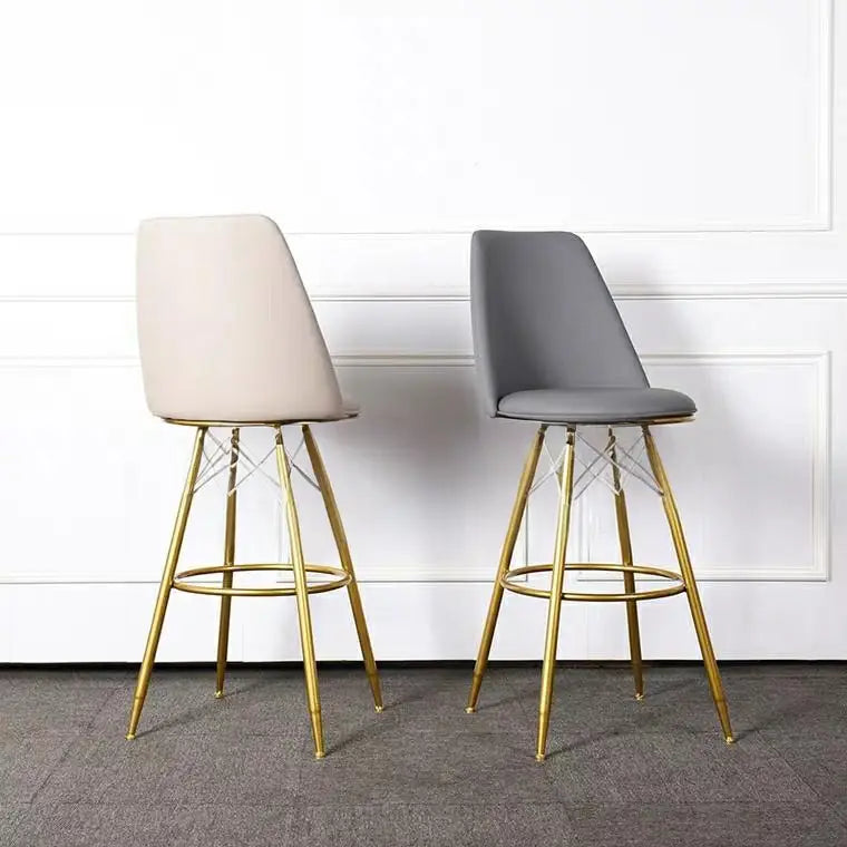 VITRO Modern Faux Leather Bar Stool