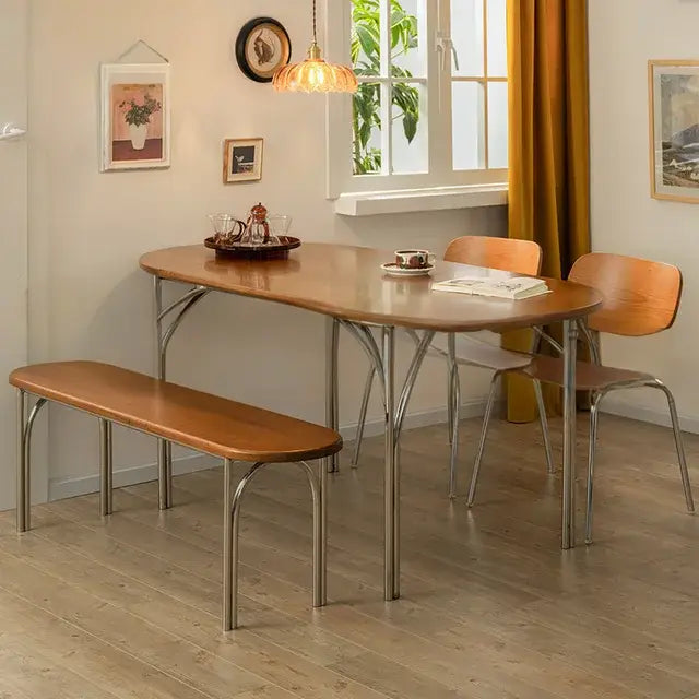 MARGOT Japandi Solid Wood Dining Table