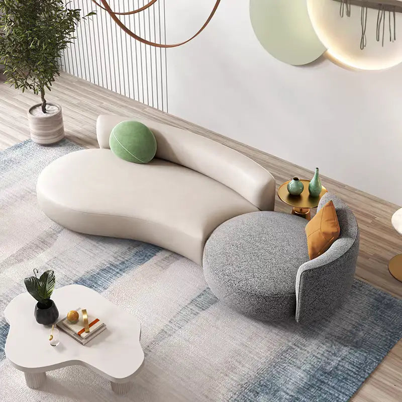 REVEN Modern Fabric Sofa