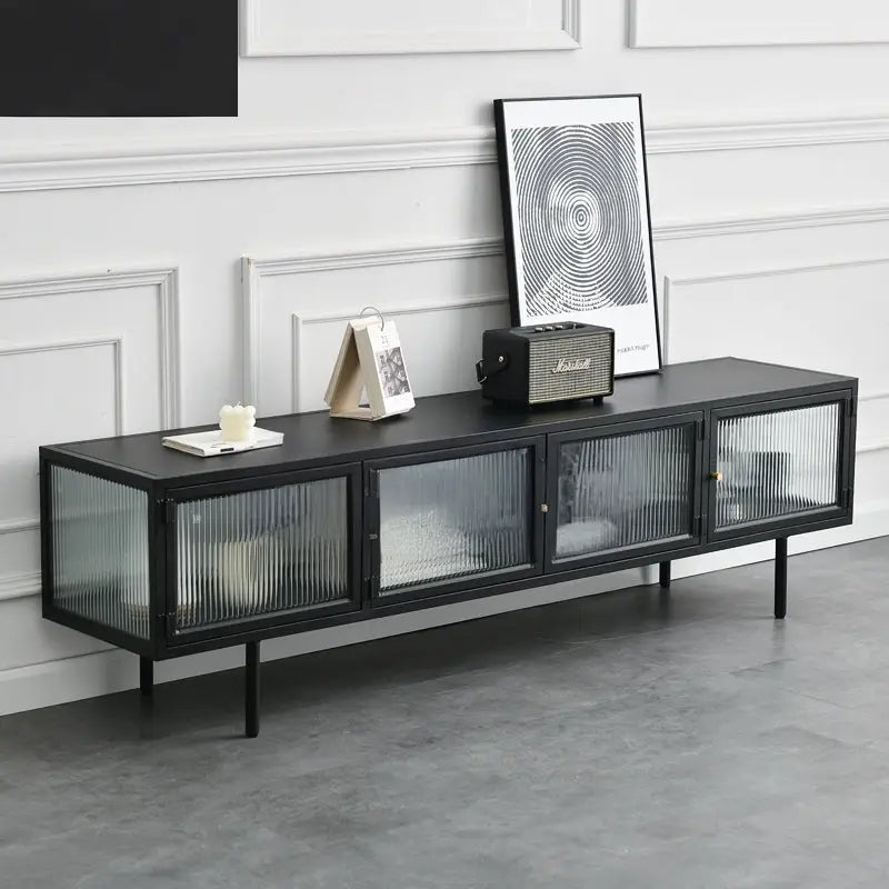 ZINGER Modern Glass TV Console