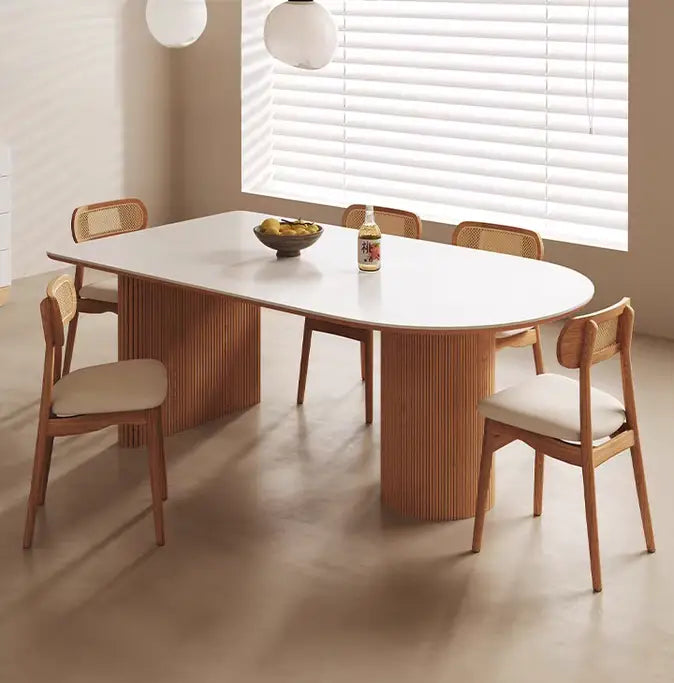 KIM Japandi Sintered Stone Dining Table