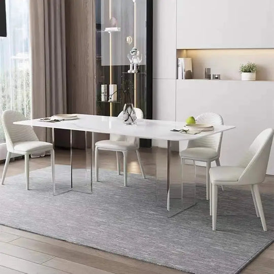 CHLOE Modern Marble Dining Table