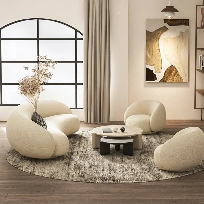 ALEX Modern Sherpa Sofa