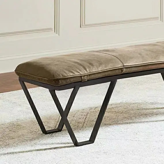 RIO Modern Industrial Dining Bench