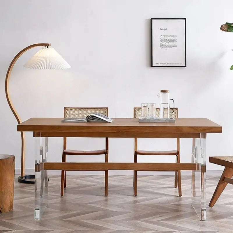 VICENTE Modern Solid Wood Dining Table