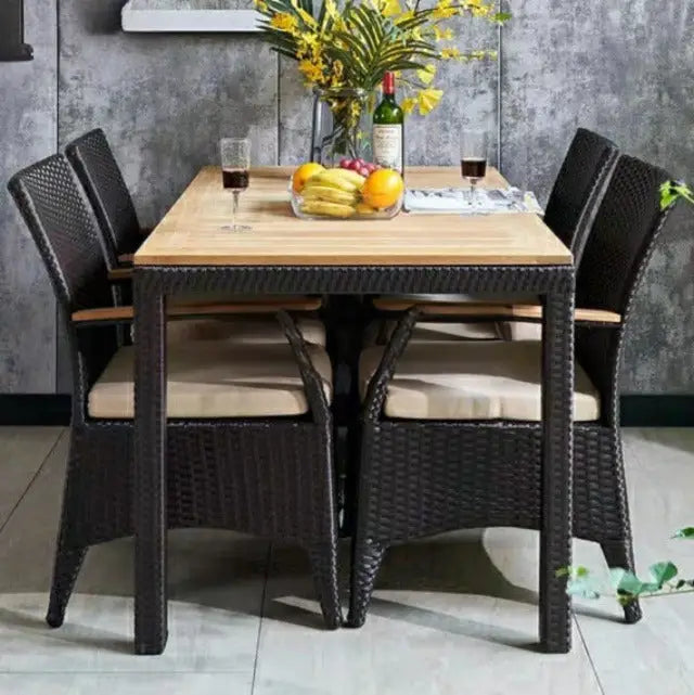 DAIVER Outdoor Dining Table Set