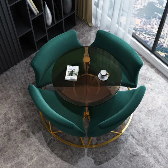 JON Modern Dining Table & Chairs Set