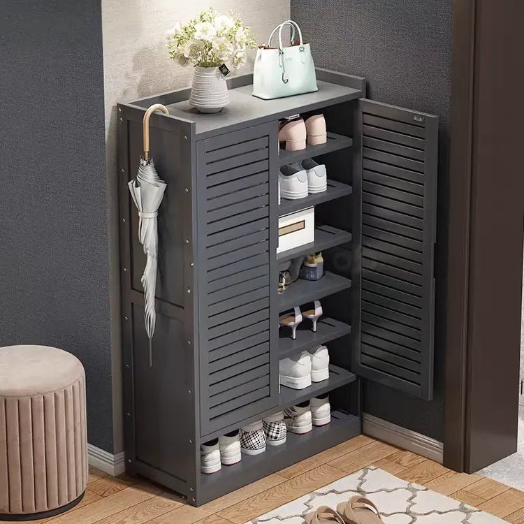 LALF Rustic Shoe Cabinet