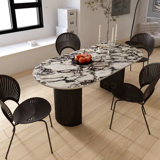MALCOLM Modern Sintered Stone Dining Table
