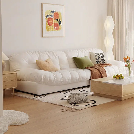 LI Modern Suede Sofa