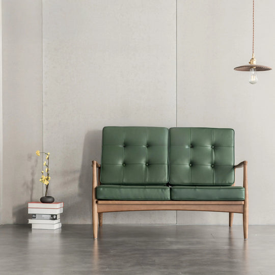 ROMANCE Solid Wood Leather Chair and Sofa