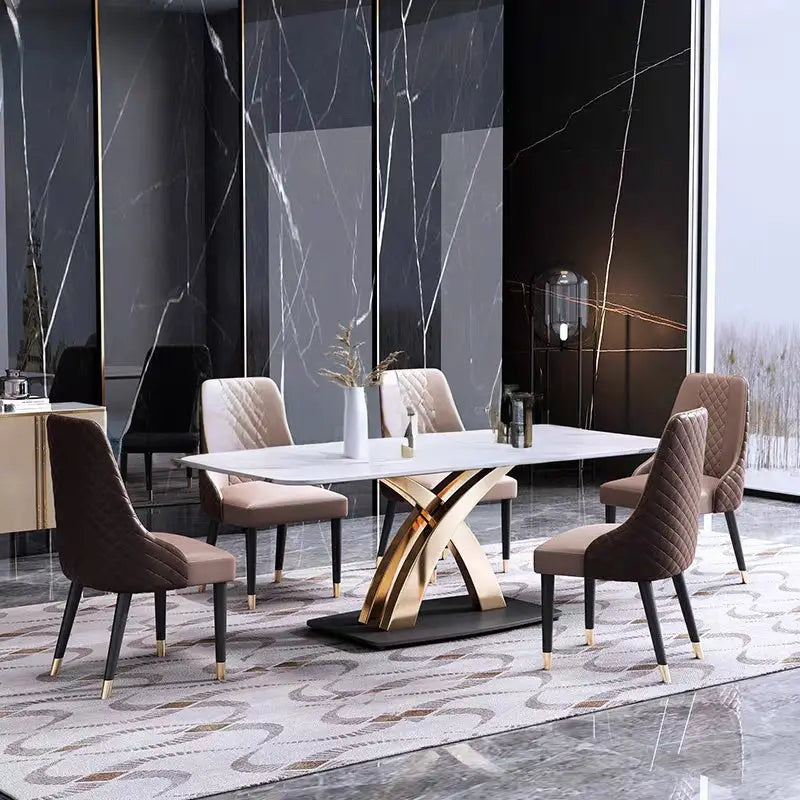VERÓNICA Modern Sintered Stone Dining Table