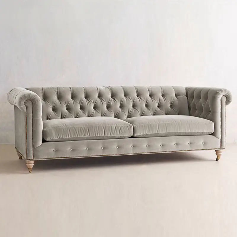 GENJ Classic Chesterfield Sofa