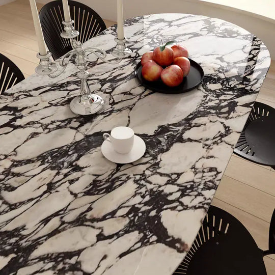 MALCOLM Modern Sintered Stone Dining Table