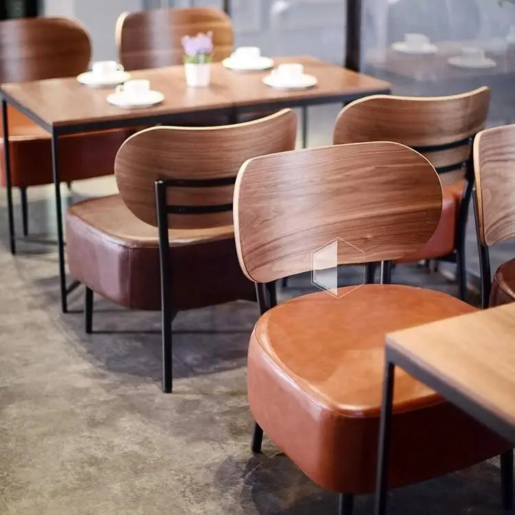 ZELDA Vintage Walnut Dining Chair