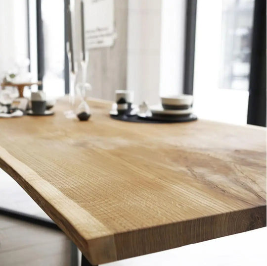 FAYE Contemporary Pine Wood Conference Dining Table
