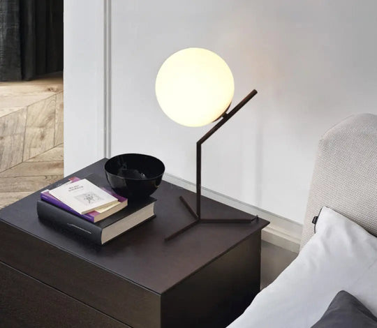 HADI Full Moon Contemporary LED Table Lamp