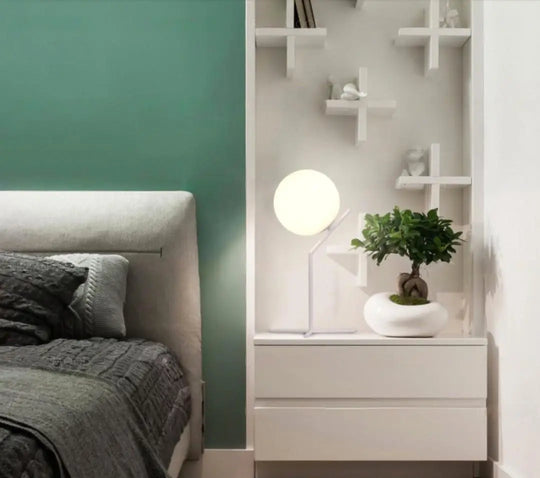 HADI Full Moon Contemporary LED Table Lamp