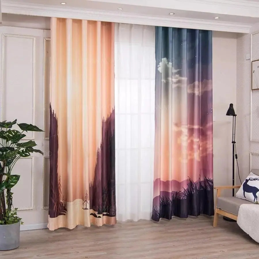 AKI Sunset Mood Curtains