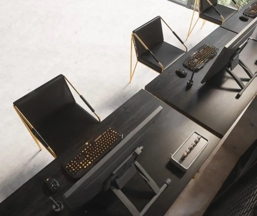 NOBLE Modern Industrial X Frame Dining Table