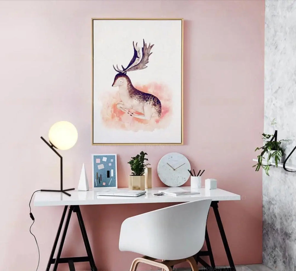 HADI Full Moon Contemporary LED Table Lamp