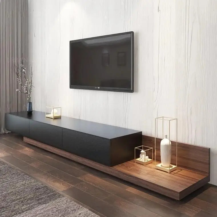 ZEN Modern Japanese Style Wooden TV Console
