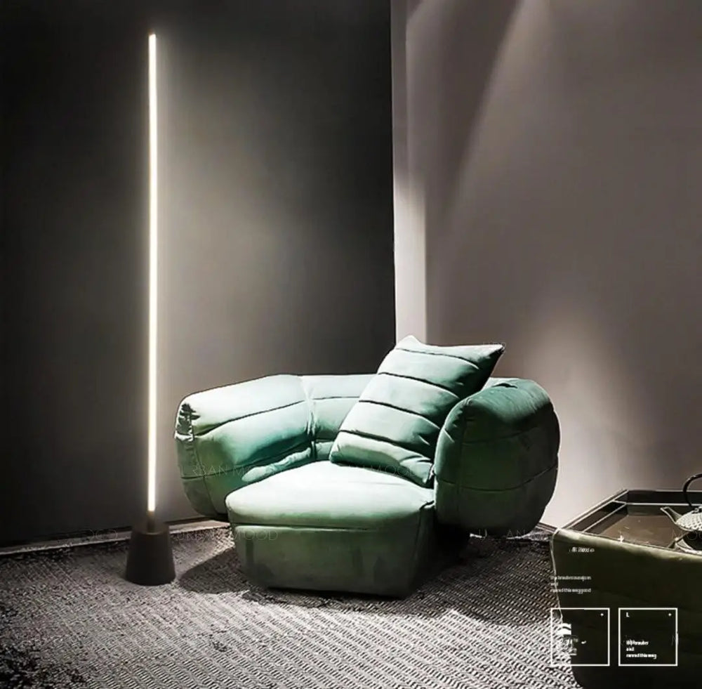 VARNER Contemporary Minimalist LED Light Sabre Standing Lamp