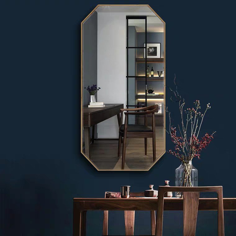 ALVA Gold Accent Wall Mirror