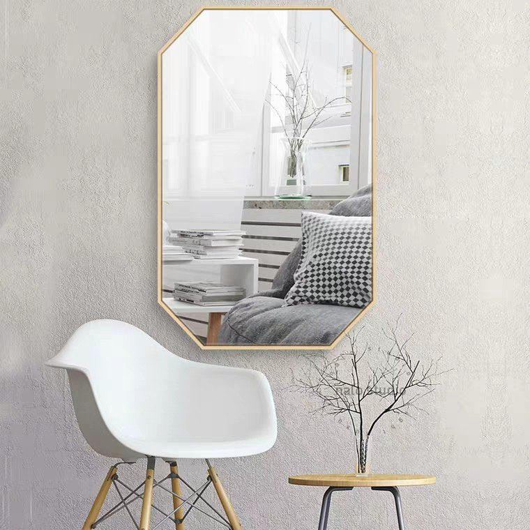 ALVA Gold Accent Wall Mirror