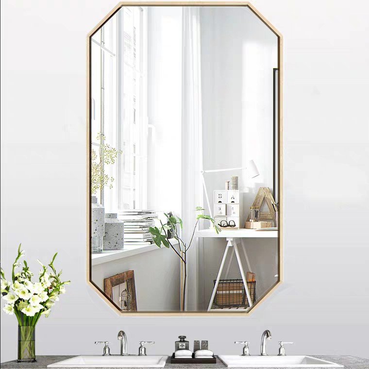 ALVA Gold Accent Wall Mirror