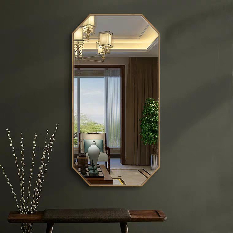ALVA Gold Accent Wall Mirror