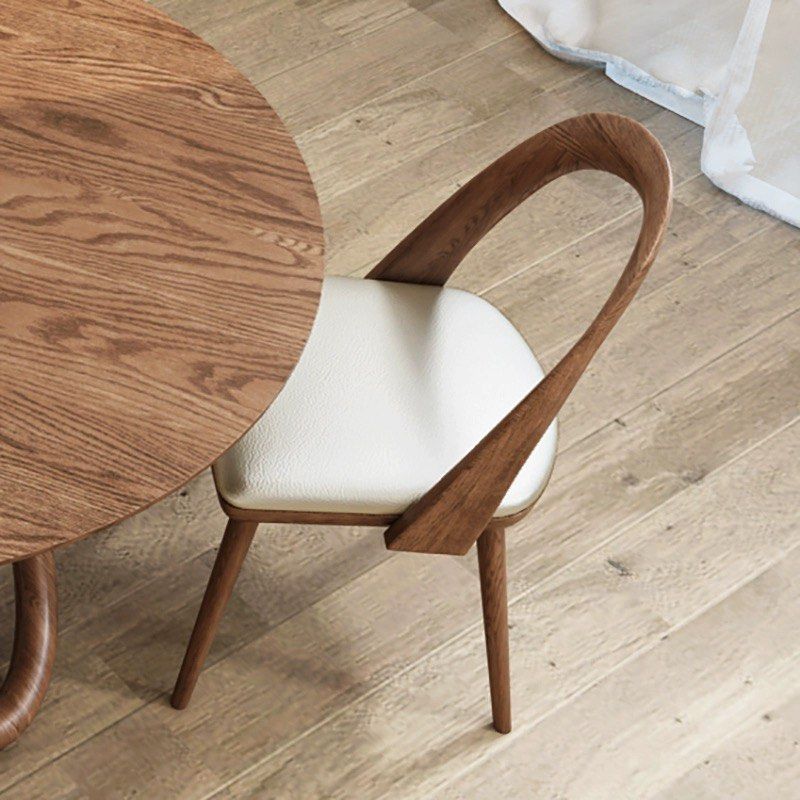 YVAN Postmodern Solid Wood Dining Chair