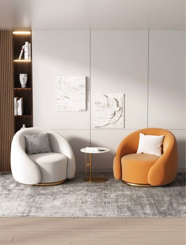 BENSON Modern Velvet Armchair