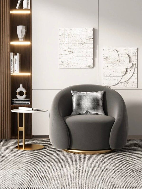BENSON Modern Velvet Armchair