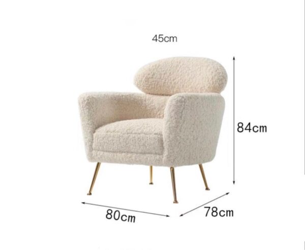 PEPI Modern Boucle Armchair