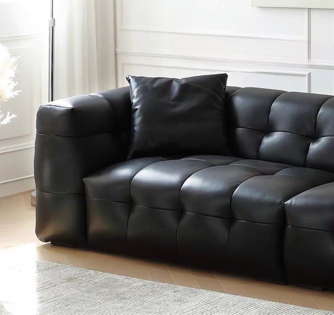 LUCAS Modern Leather Sofa