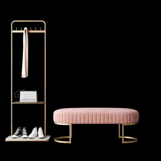 ÉMAS Luxury Velvet Ottoman