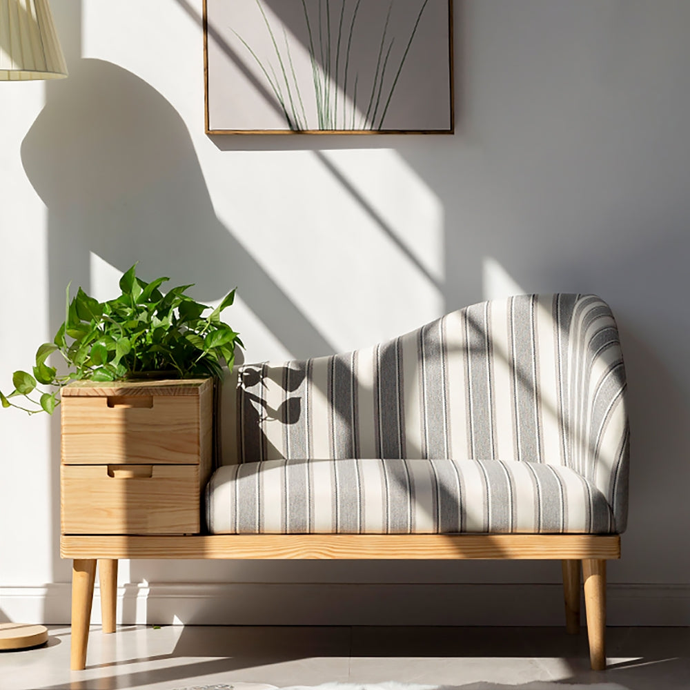 ZEPHYROS Cottage Solid Wood Sofa