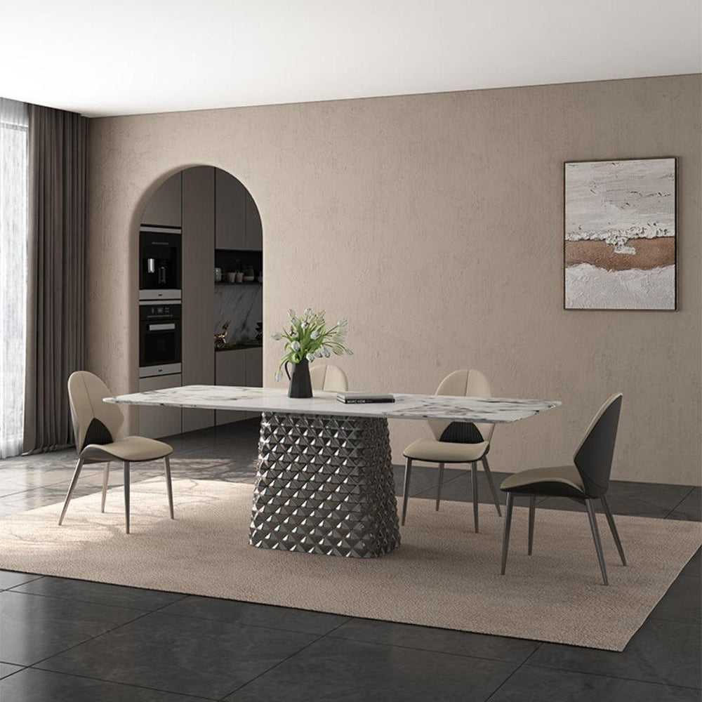 CLARA Modern Sintered Stone Dining Table