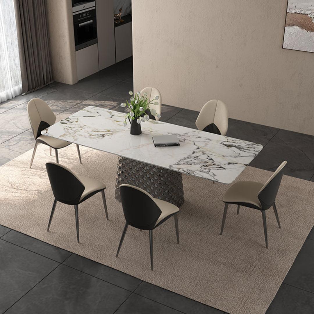 CLARA Modern Sintered Stone Dining Table