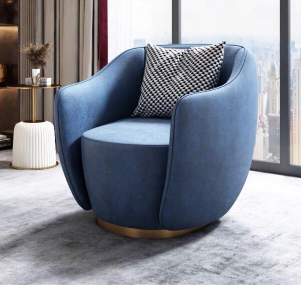 VITRI Modern Velvet Lounge Chair