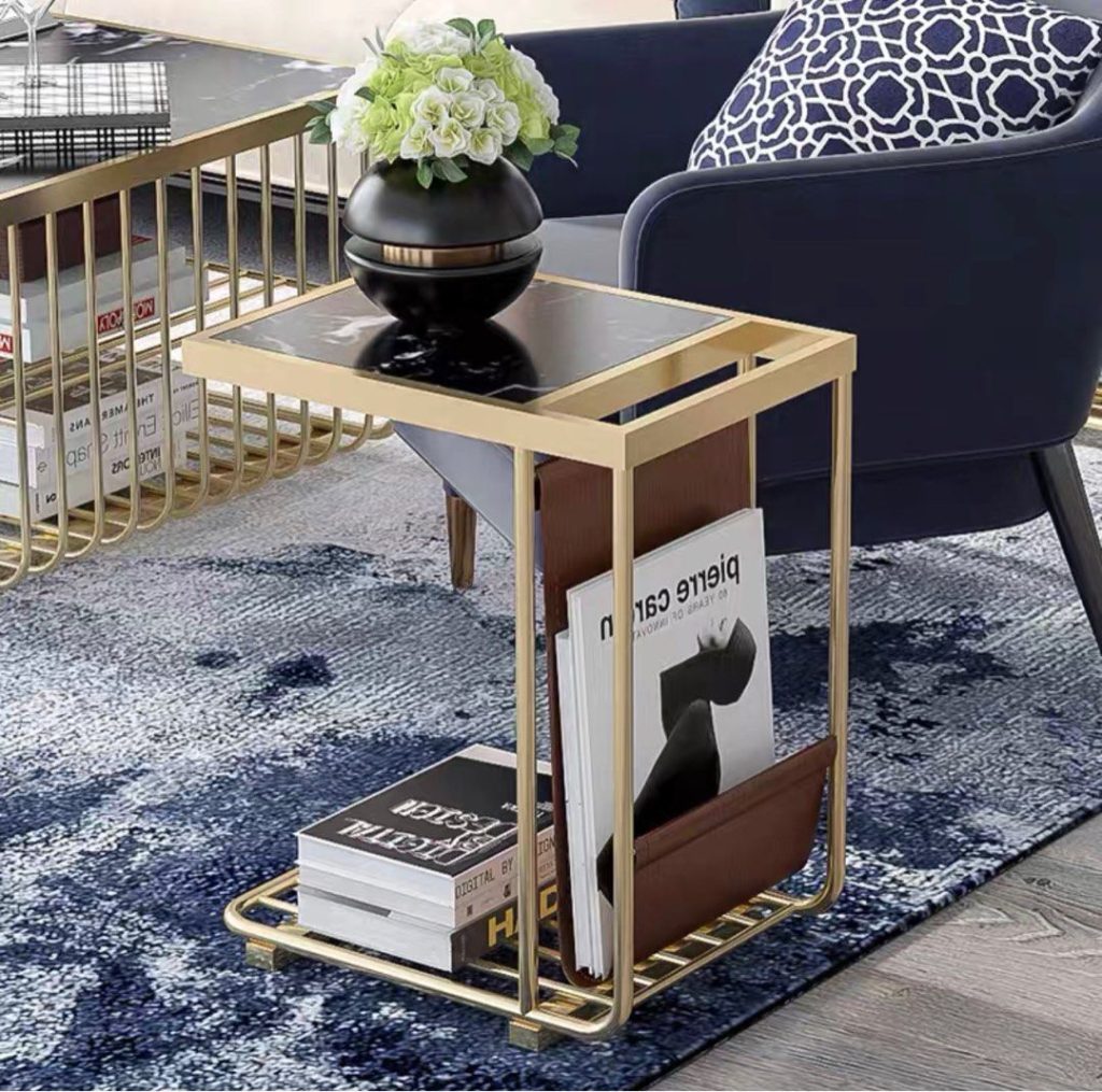 KATE Modern Marble Side Table