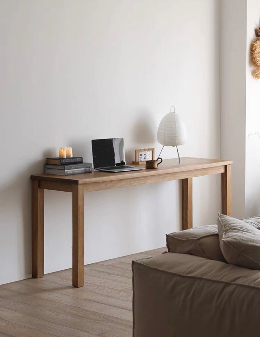 ZOFIA Japandi Solid Wood Study Table