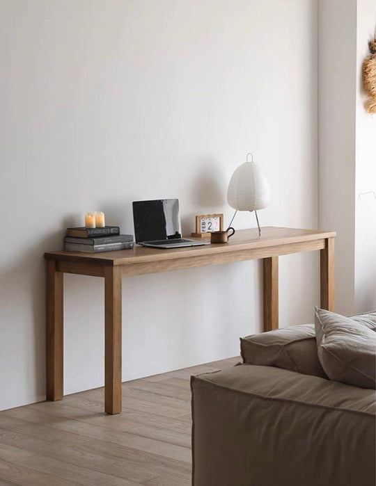 ZOFIA Japandi Solid Wood Study Table
