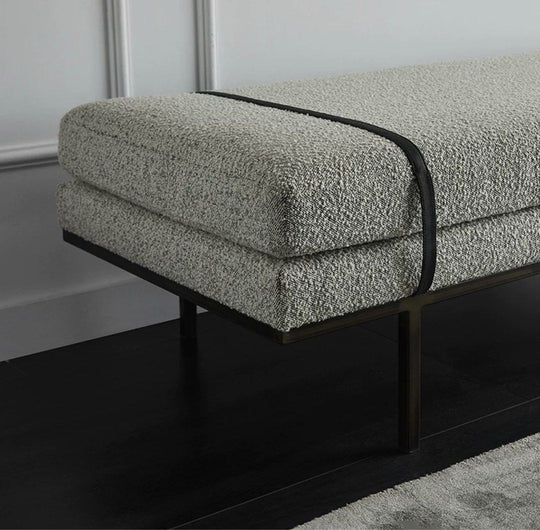 RUAIDHRÍ Modern Fabric Bench